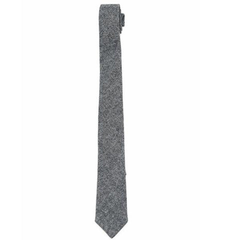 Brushed Chambray Cotton Tie Brushed Chambray Cotton Tie