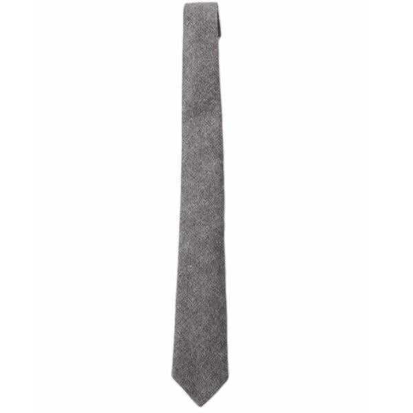 Brushed Chambray Cotton Tie Brushed Chambray Cotton Tie