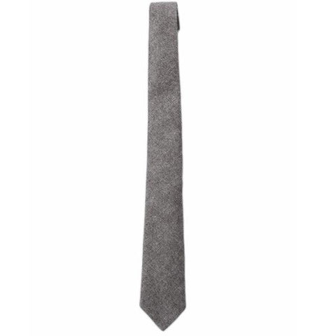 Brushed Chambray Cotton Tie Brushed Chambray Cotton Tie