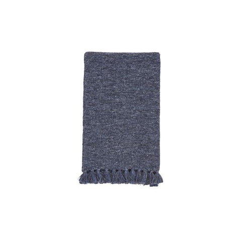 Knitted Marl Wool Linen Scarf Knitted Marl Wool Linen Scarf
