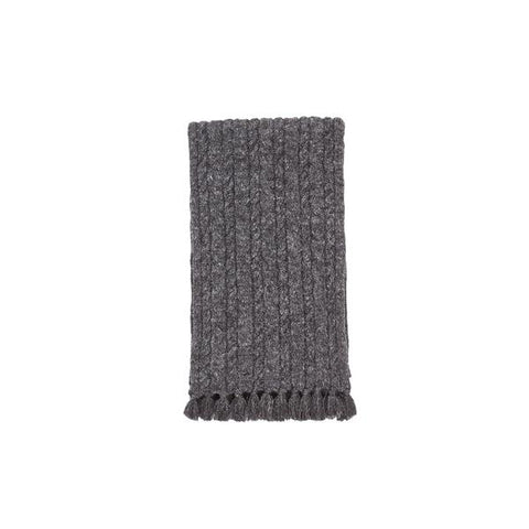 Knitted Cable Wool Linen Scarf Knitted Cable Wool Linen Scarf