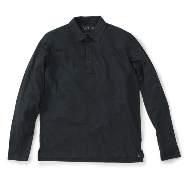 LS Drake Micro Stripe Lux Polo LS Drake Micro Stripe Lux Polo