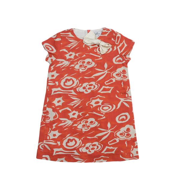 Girl's Printed Sunday Dress Girl's Printed Sunday Dress