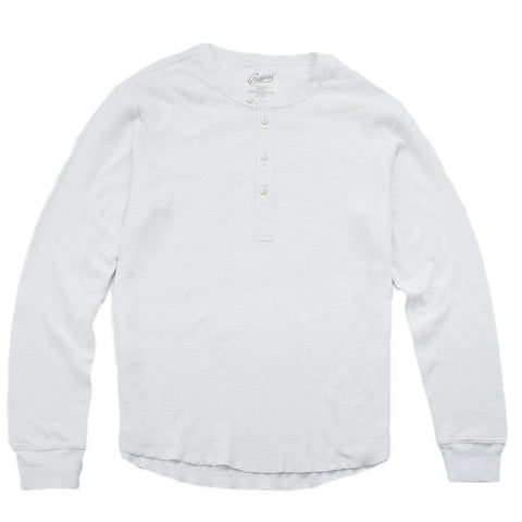 Thermal Double Cloth Henley Thermal Double Cloth Henley
