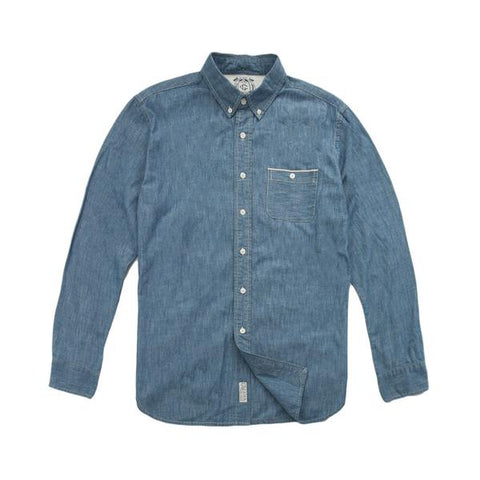 Blue Selvedge Chambray Shirt Blue Selvedge Chambray Shirt