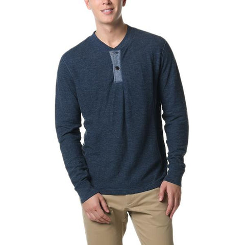 Byron Double Cloth Henley Byron Double Cloth Henley
