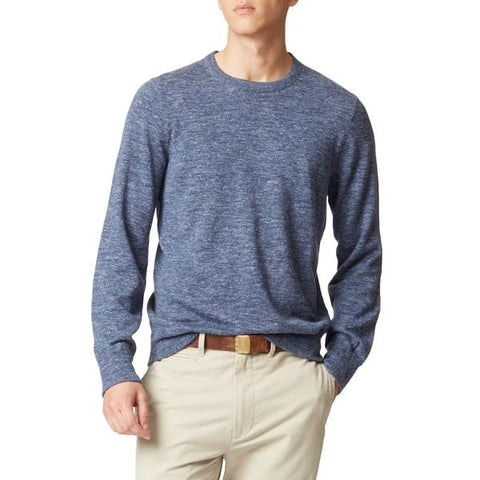 Andover Classic Wool Linen Crew Neck Andover Classic Wool Linen Crew Neck