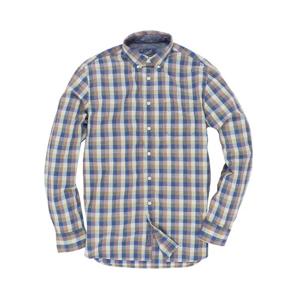 Indigo Slub Poplin Shirt Indigo Slub Poplin Shirt
