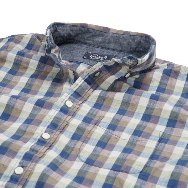 Indigo Slub Poplin Shirt Indigo Slub Poplin Shirt