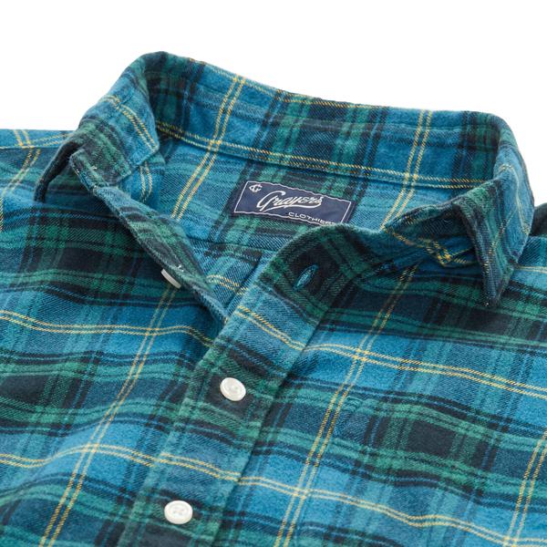 Emerald Jaspe Lux Flannel Shirt Emerald Jaspe Lux Flannel Shirt