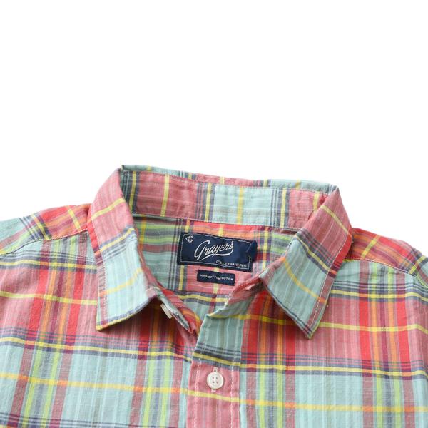 Sandhurst Slub Poplin Short Sleeve Shirt Sandhurst Slub Poplin Short Sleeve Shirt