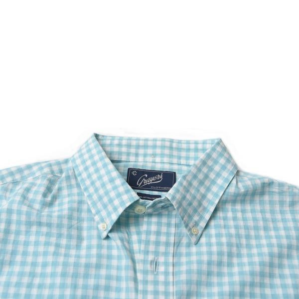 Grange Shadow Gingham Short Sleeve Shirt Grange Shadow Gingham Short Sleeve Shirt