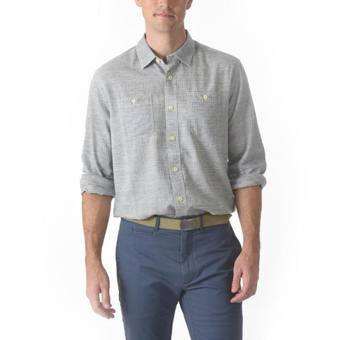 Heather Herringbone Twill Shirt Heather Herringbone Twill Shirt