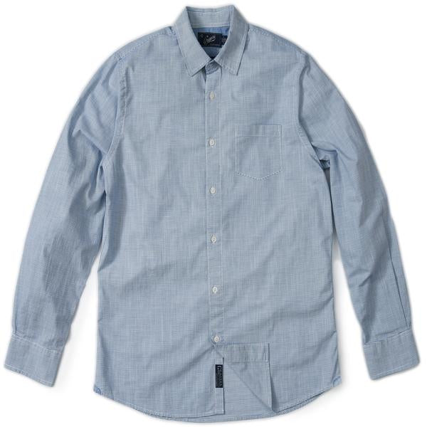 Stewart Microstripe Summer Chambray Shirt Stewart Microstripe Summer Chambray Shirt