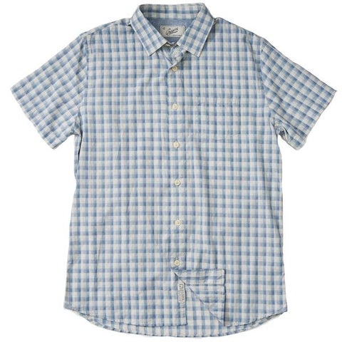 Grange Shadow Gingham Short Sleeve Shirt Grange Shadow Gingham Short Sleeve Shirt