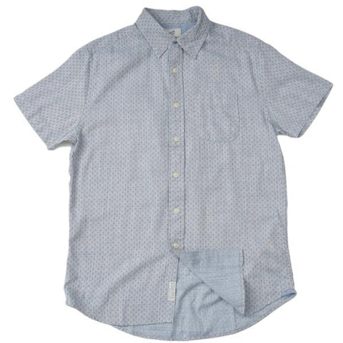 Ahab Printed Summer Twill Short Sleeve Shirt Ahab Printed Summer Twill Short Sleeve Shirt