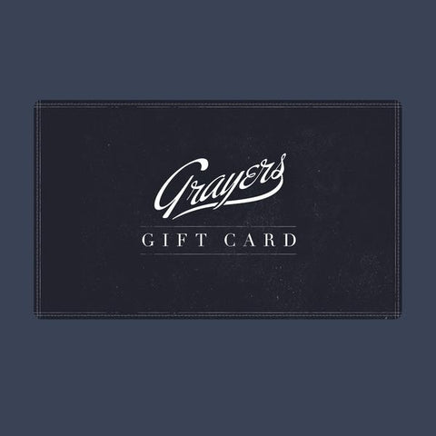 Grayers Digital Gift Card Grayers Digital Gift Card