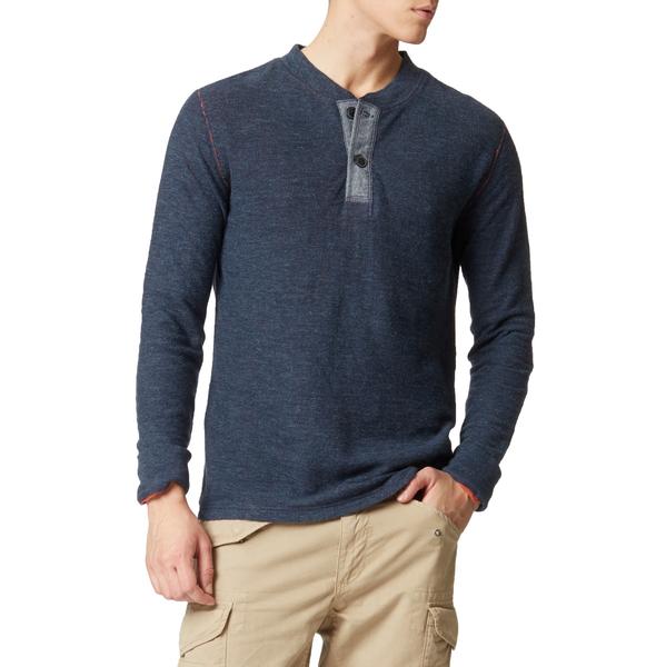 Byron Double Cloth Henley Byron Double Cloth Henley