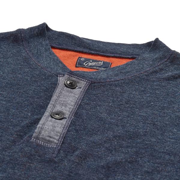Byron Double Cloth Henley Byron Double Cloth Henley