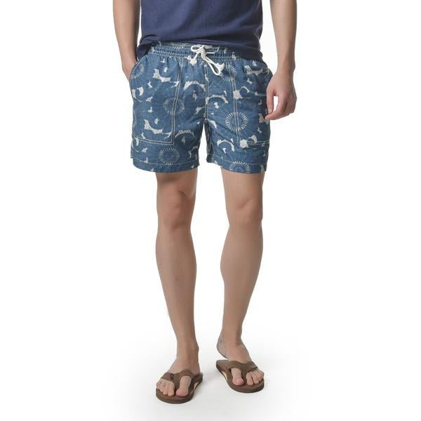 Batik Print Swim Trunk 7 Batik Print Swim Trunk 7