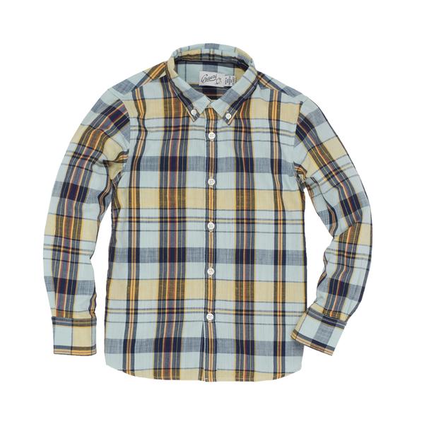 Boy's Belmont Slub Madras Shirt Boy's Belmont Slub Madras Shirt