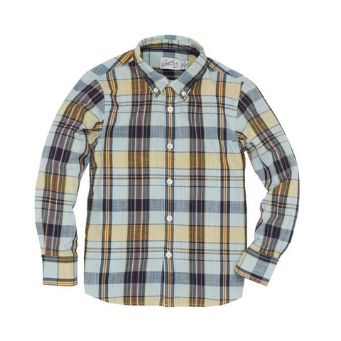 Boy's Belmont Slub Madras Shirt Boy