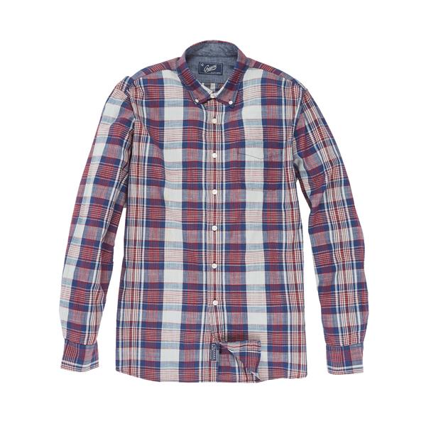 Indigo Slub Poplin Shirt Indigo Slub Poplin Shirt