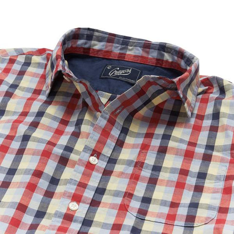 Chase Multi Color Slub Poplin Shirt Chase Multi Color Slub Poplin Shirt