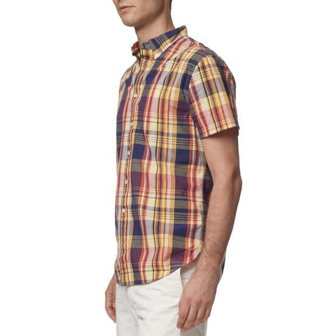 Cayman Slub Poplin Short Sleeve Shirt Cayman Slub Poplin Short Sleeve Shirt
