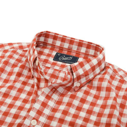 Grange Shadow Gingham Short Sleeve Shirt Grange Shadow Gingham Short Sleeve Shirt