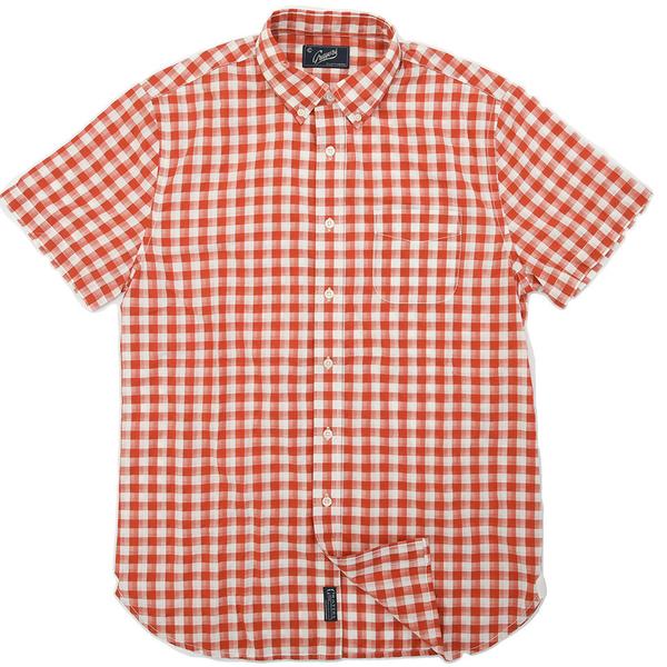 Grange Shadow Gingham Short Sleeve Shirt Grange Shadow Gingham Short Sleeve Shirt
