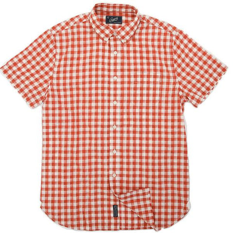 Grange Shadow Gingham Short Sleeve Shirt Grange Shadow Gingham Short Sleeve Shirt