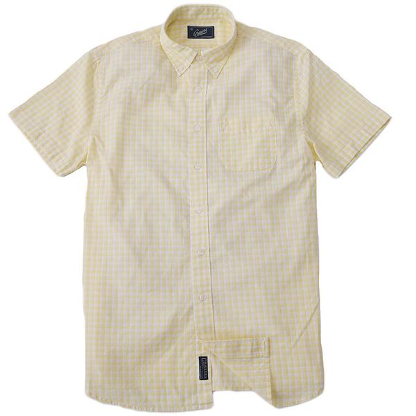 Grange Shadow Gingham Short Sleeve Shirt Grange Shadow Gingham Short Sleeve Shirt