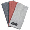 Herringbone Double Cloth Pocket Square