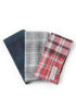 Flannel Pocket Squares (3 in 1)
