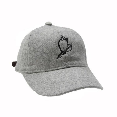 Owl Wool Baseball Cap