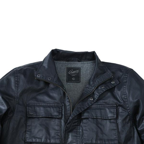 Edgeware Coated Cotton Moto Jacket