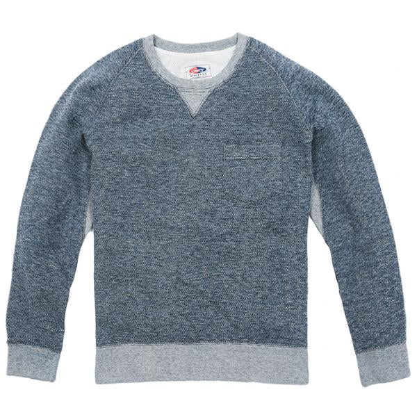 Athletic Brushed French Terry Crew