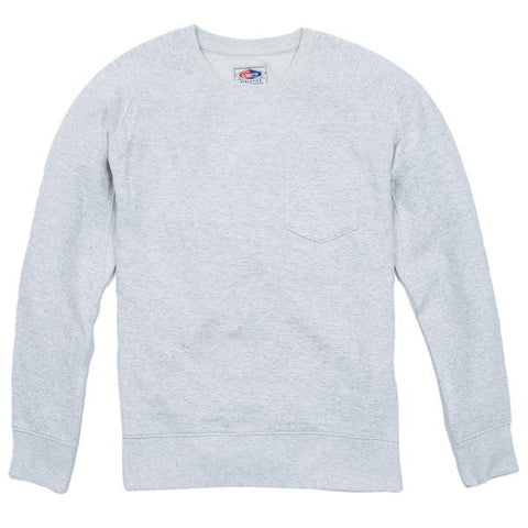 Athletic Brushed French Terry Crew
