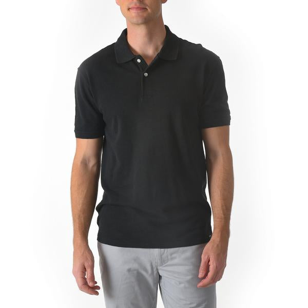 Marlowe Slim Fit Slub Pique Polo
