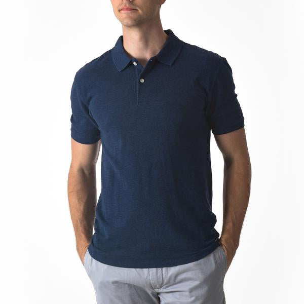 Marlowe Slim Fit Slub Pique Polo