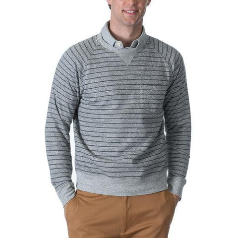 Palmer Athletic Fleece Stripe Crew