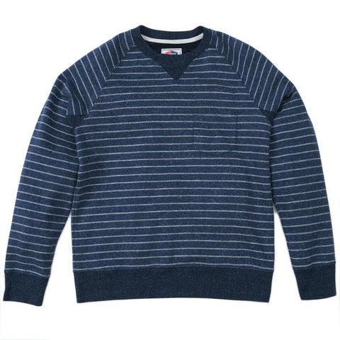 Palmer Athletic Fleece Stripe Crew