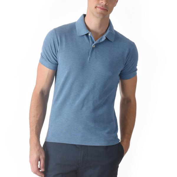 Marlowe Slim Fit Slub Pique Polo