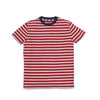 Boy's Cotton Linen Feeder Stripe
