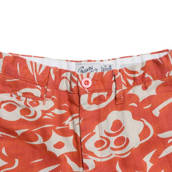 Boy's Red Floral Print Short
