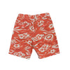 Boy's Red Floral Print Short