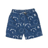 Boy's Batik Print Swim Trunk