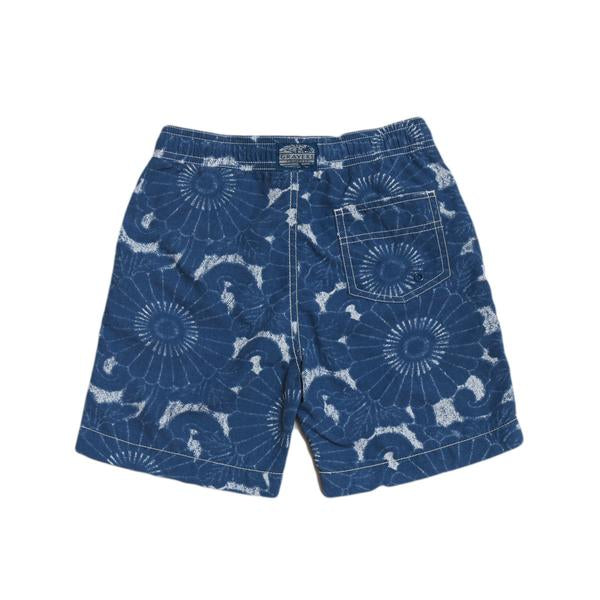 Boy's Batik Print Swim Trunk