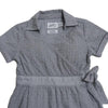 Girl's Embroidery Wrap Dress
